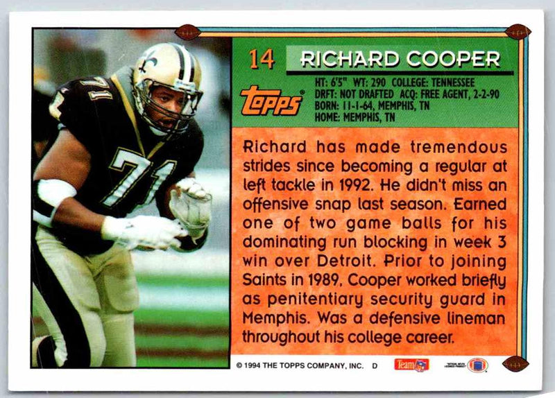 1994 Topps Richard Cooper