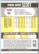 1990 Fleer Byron Scott