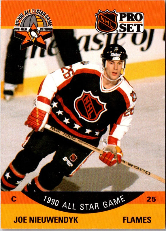1990 Pro Set Joe Nieuwendyk #344