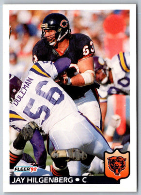 1992 Fleer Jay Hilgenberg #41