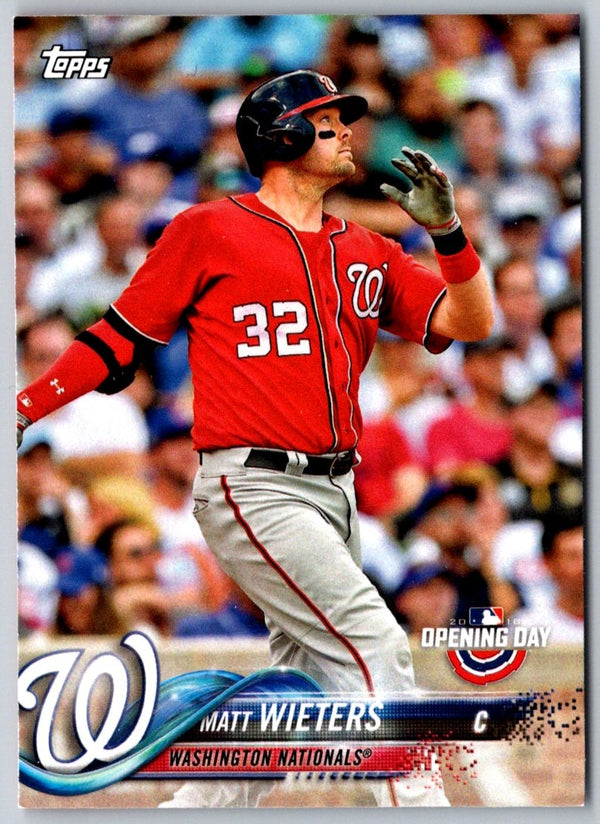 2018 Topps Opening Day Matt Wieters #191