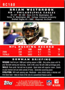 2007 Bowman Chrome Brian Westbrook