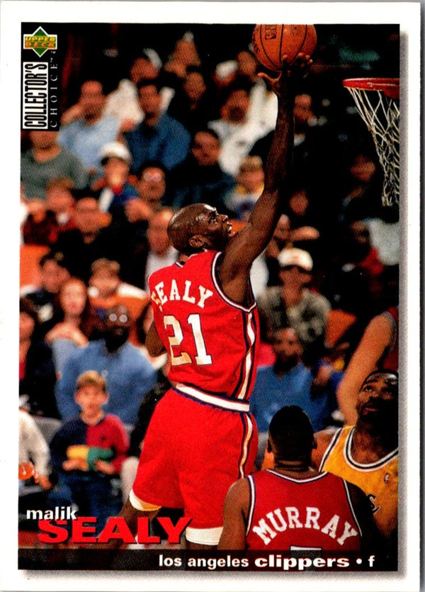 1995 Collector's Choice Malik Sealy #21