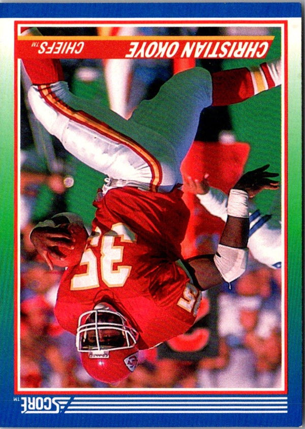 1990 Score Christian Okoye #2
