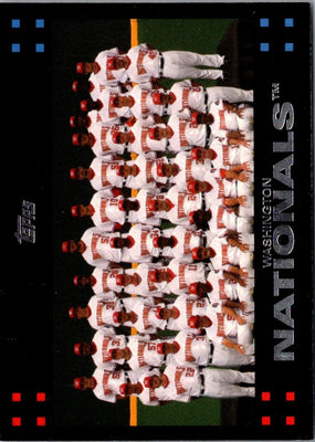 2007 Topps Washington Nationals #593