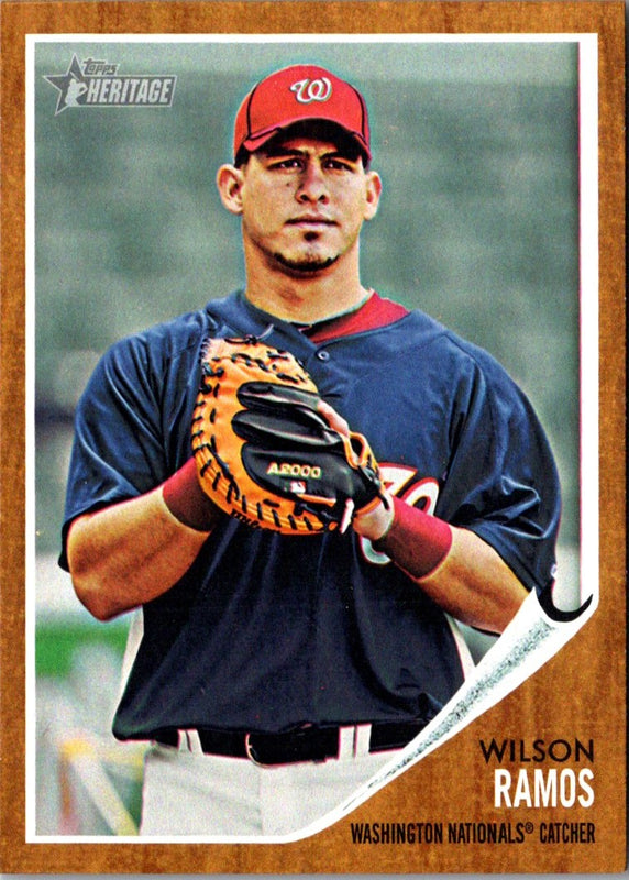 2011 Topps Heritage Wilson Ramos #167