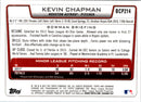 2012 Bowman Chrome Prospects Kevin Chapman