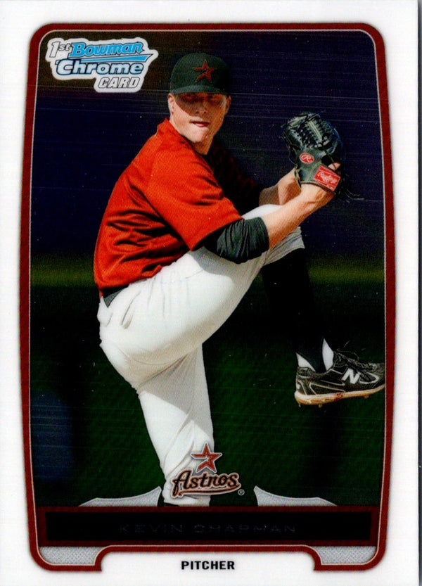 2012 Bowman Chrome Prospects Kevin Chapman #BCP214