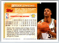 1993 Topps Billy Owens #138