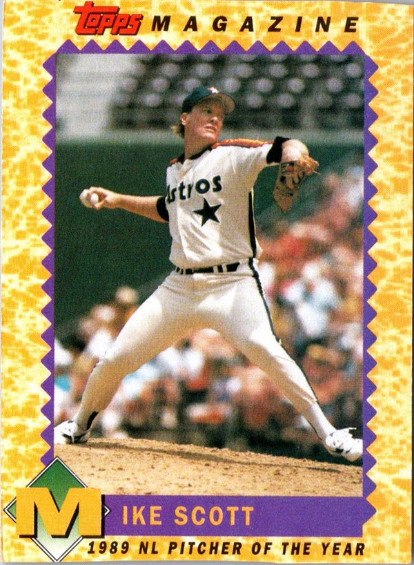 1990 Topps Magazine Mike Scott #TM8