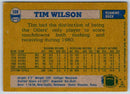 1982 Topps Tim Wilson