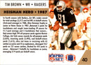 1991 Pro Set FACT Mobil Tim Brown