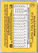1987 Donruss Willie Upshaw