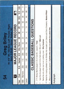 1990 Classic Blue Greg Briley