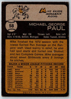 1973 Topps Mike Paul #58