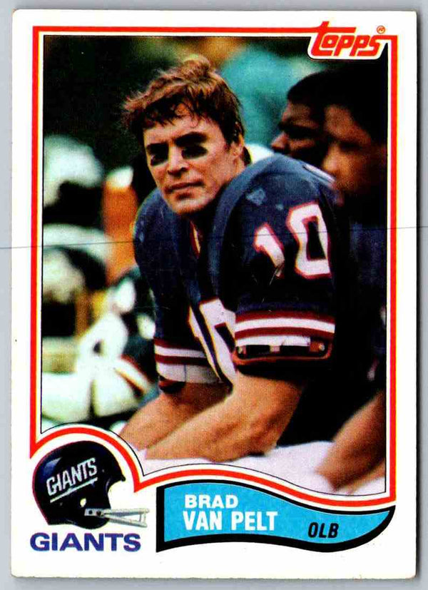 1982 Topps Brad Van Pelt #436