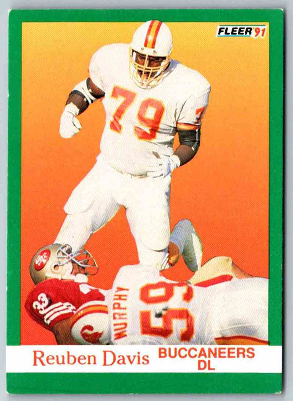 1991 Fleer Ultra Reuben Davis #372