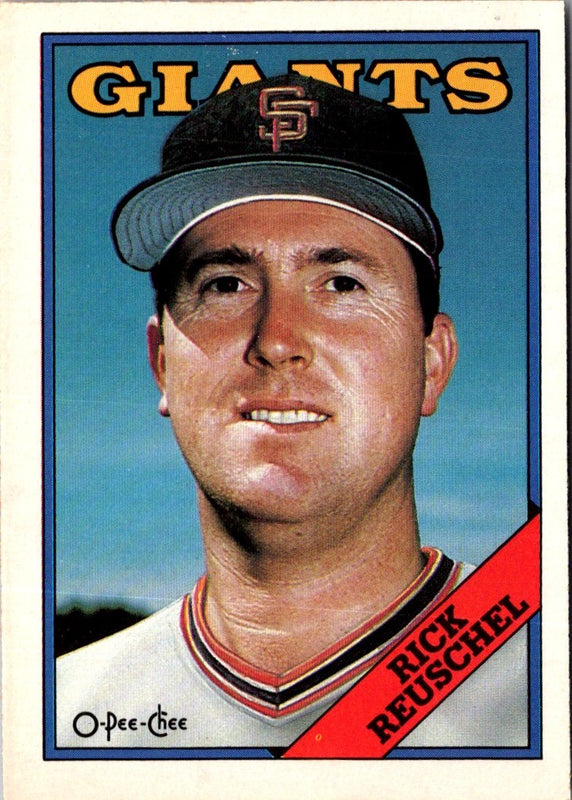 1988 O-Pee-Chee Rick Reuschel #278
