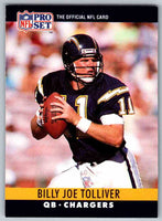 1990 Pro Set Billy Joe Tolliver #282
