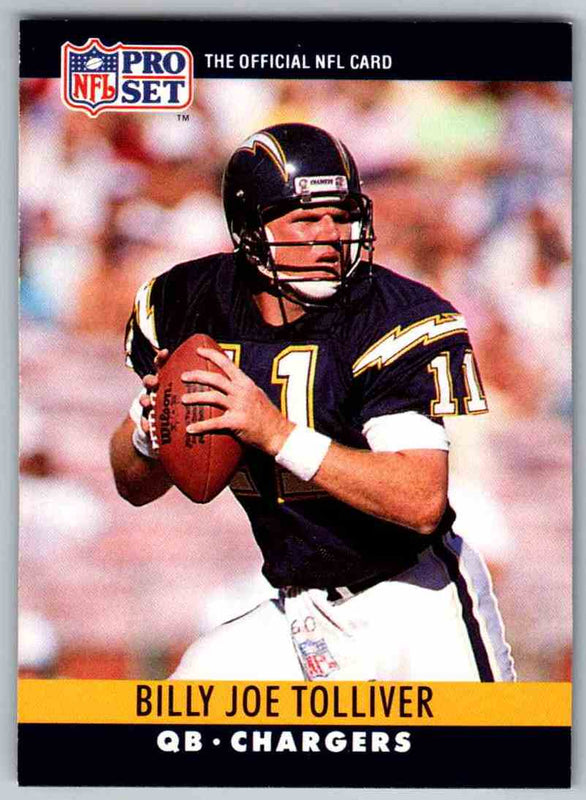 1990 Pro Set Billy Joe Tolliver #282