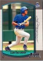 2000 Bowman Draft Picks & Prospects Luis Escobar #105 Rookie