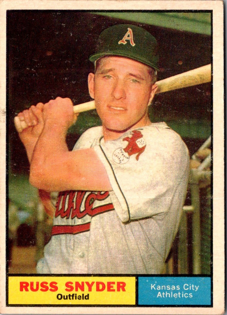 1961 Topps Russ Snyder