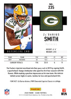 2018 Panini Certified Freshman Fabric Signatures Green Etch Tre'Quan Smith #235 Autograph /5