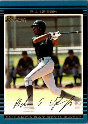 2002 Bowman Draft Picks & Prospects Gold B.J. Upton #BDP99