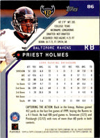 2000 Stadium Club Priest Holmes #86