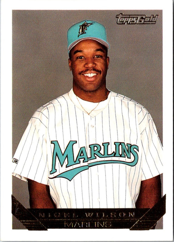 1993 Topps Gold Nigel Wilson #426