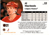 1991 Pro Set Al MacInnis #33