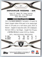 1991 Bowman BestFootball Denarius Moore #31