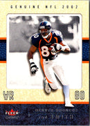 2002 Fleer Genuine Rod Smith