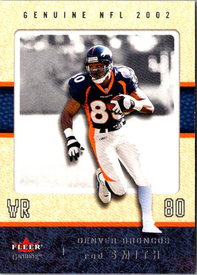 2002 Fleer Genuine Rod Smith #8