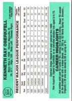1984 Donruss Ken Oberkfell #504