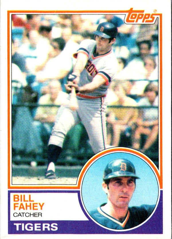 1983 Topps Bill Fahey #196