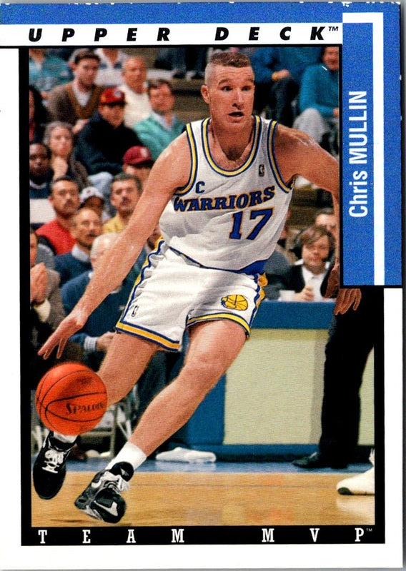 1993 Upper Deck Team MVP Chris Mullin #TM9