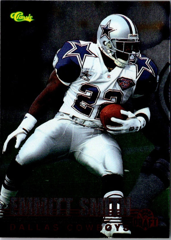 1995 Classic NFL Rookies Emmitt Smith #110