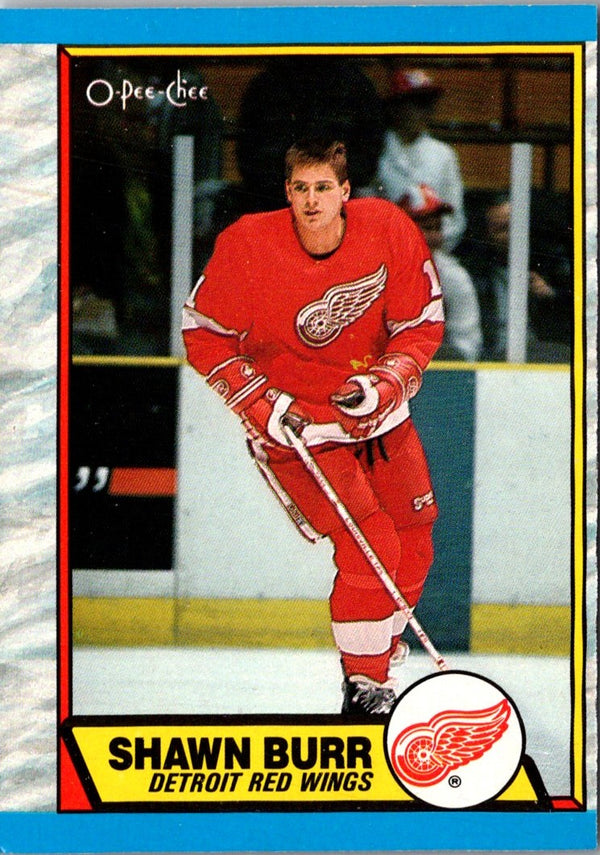 1989 O-Pee-Chee Shawn Burr #101