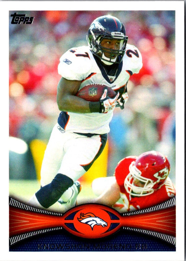 2012 Topps Knowshon Moreno #105