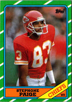 1986 Topps Stephone Paige #306 Rookie EX-MT