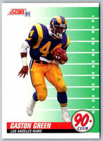 1991 Score Gaston Green #322