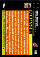 2007 Topps Eric Wedge