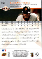 2008 Upper Deck Eugenio Velez #348 Rookie