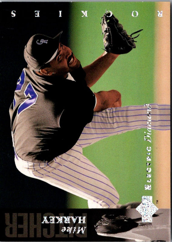 1994 Upper Deck Electric Diamond Mike Harkey #372