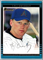 2002 Bowman Gold Lyle Overbay #413