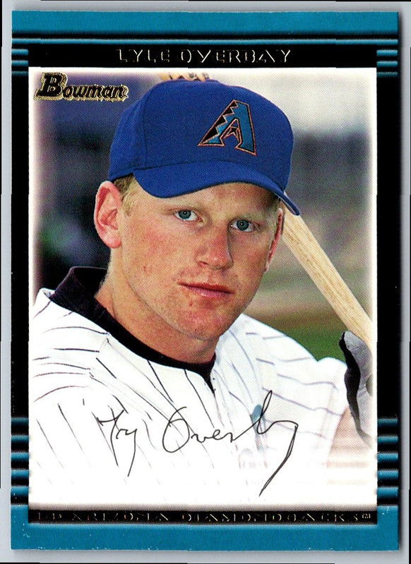 2002 Bowman Gold Lyle Overbay #413