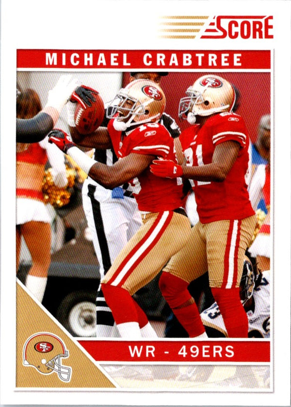 2011 Score Michael Crabtree #250