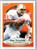 1990 Fleer Vinny Testaverde #356