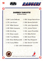 1991 Upper Deck Darren Turcotte #90
